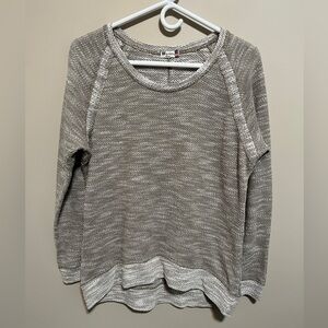 Kut from the Kloth Heathered Beige Sweater, size M